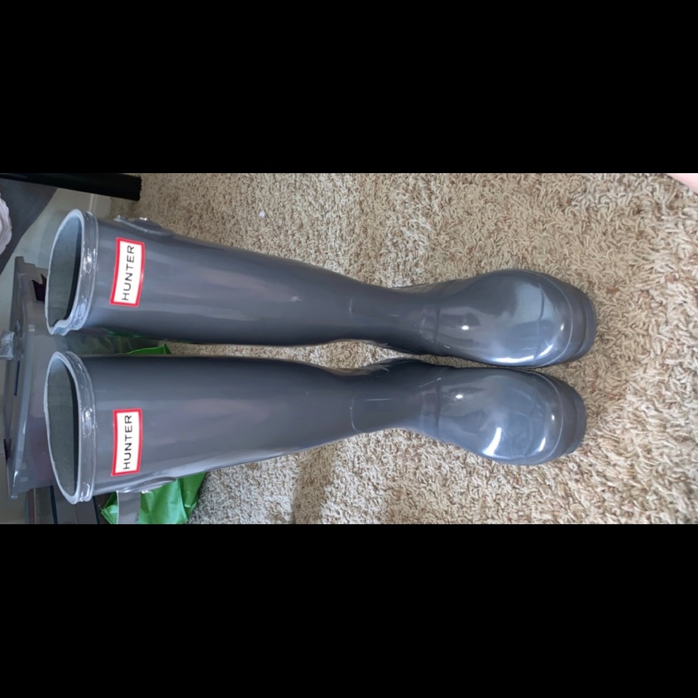 Hunter Rain Boots sz. 7 gray